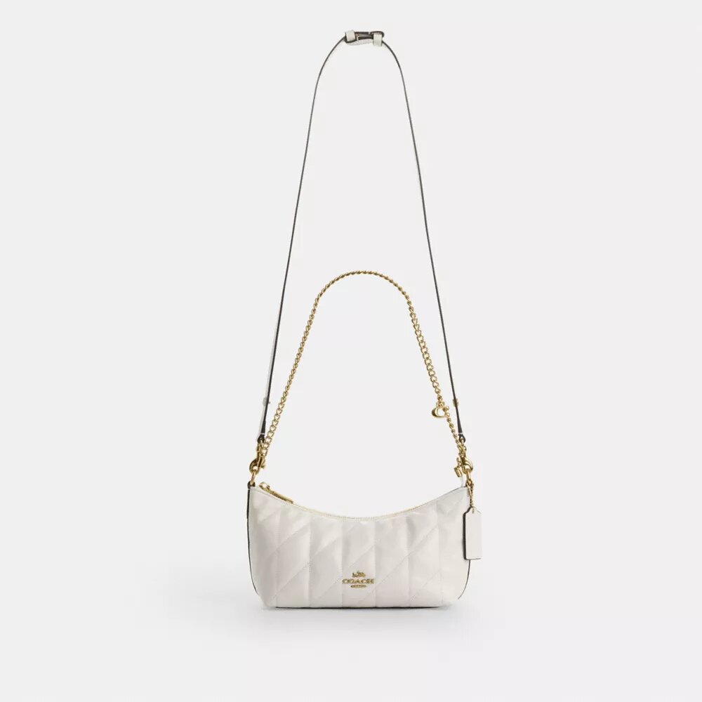 Bolsos de hombro Caitlin con acolchado y Charms
