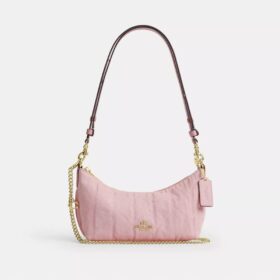 Bolsos de hombro Caitlin de algodón regenerativo con acolchado y Charms