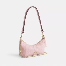 Bolsos de hombro Caitlin de algodón regenerativo con acolchado y Charms