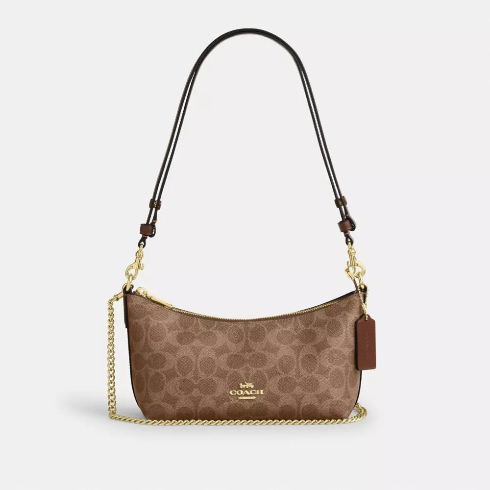 Bolsos de hombro Caitlin en Signature Canvas