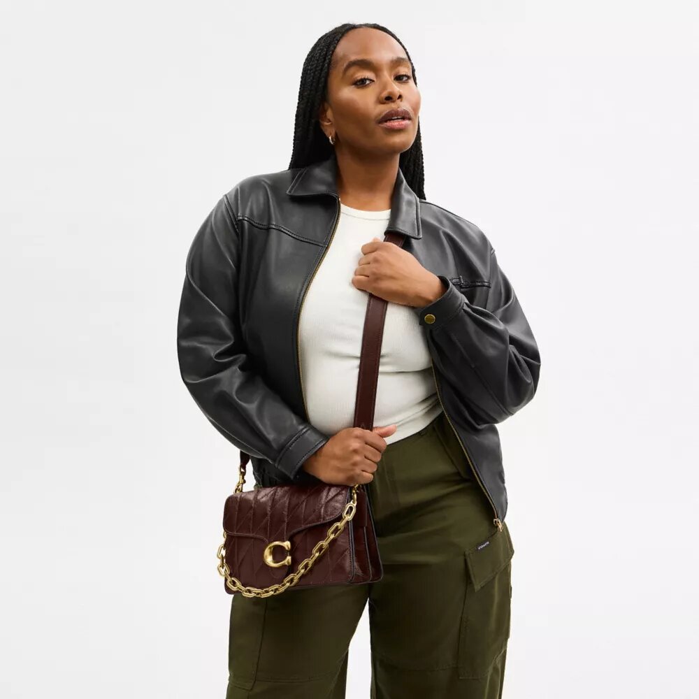 Bolsos de hombro «Chain Tabby» con acolchado