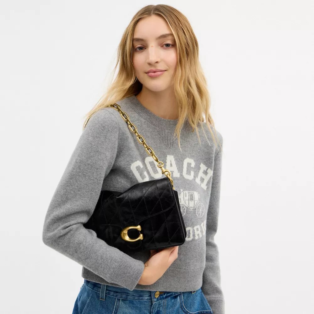 Bolsos de hombro «Chain Tabby» con acolchado