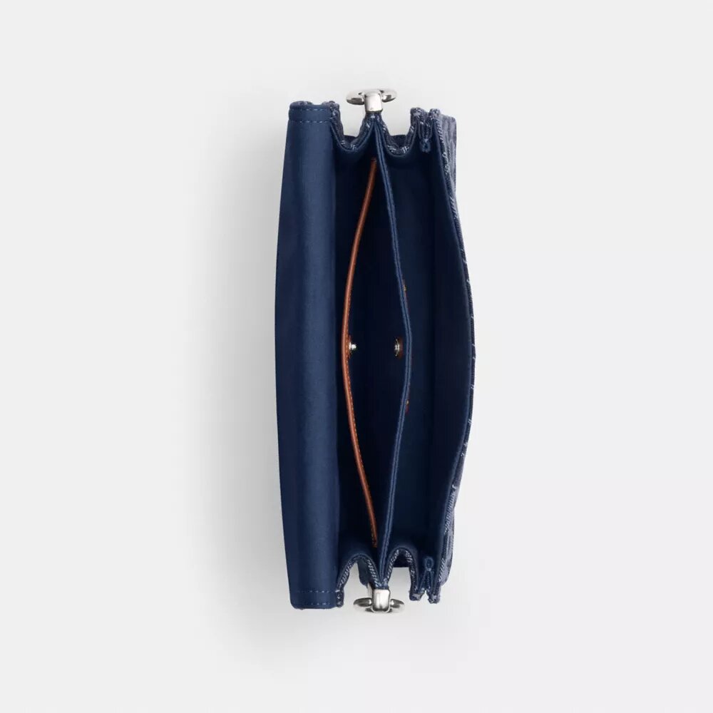 Bolsos de hombro «Chain Tabby» en denim emblemático