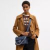 Bolsos de hombro «Chain Tabby» en denim emblemático