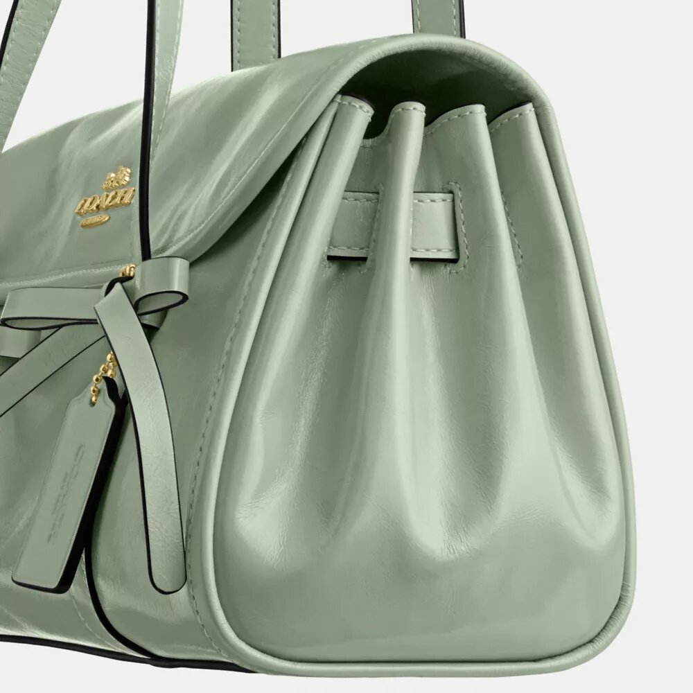 Bolsos de hombro con solapa y lazos «Bridget»