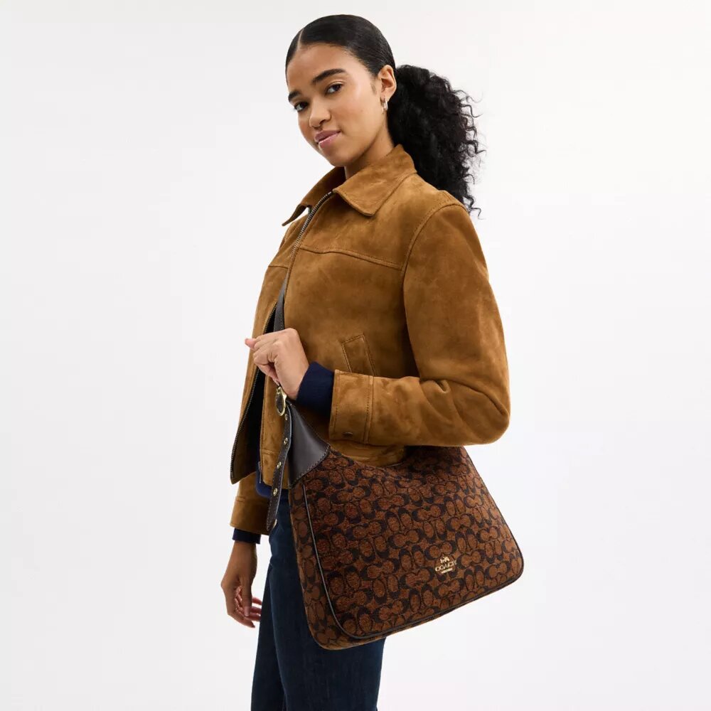 Bolsos de hombro Ella en chenilla exclusiva