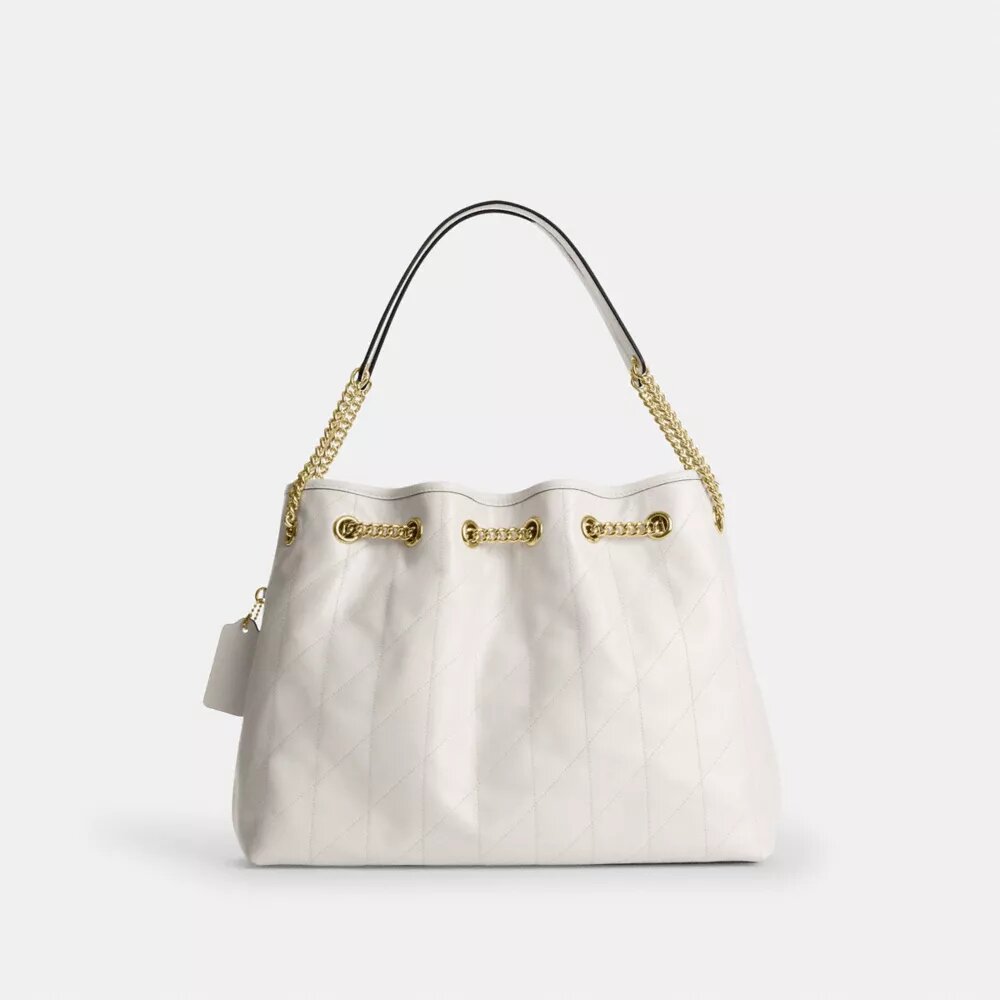 Bolsos de hombro Evelyn con acolchado y Charms
