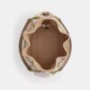 Bolsos de hombro Evelyn con patchwork a rayas