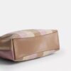 Bolsos de hombro Evelyn con patchwork a rayas