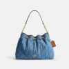 Bolsos de hombro Evelyn en algodón regenerativo con acolchado