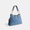 Bolsos de hombro Evelyn en algodón regenerativo con acolchado