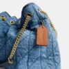 Bolsos de hombro Evelyn en algodón regenerativo con acolchado