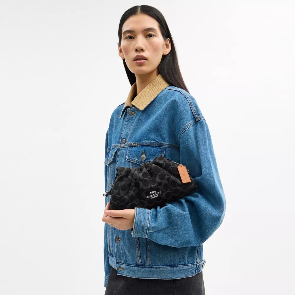 Bolsos de hombro Faye en denim exclusivo