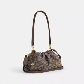 Bolsos de hombro Faye en jacquard exclusivo con bordado floral