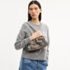Bolsos de hombro Faye en jacquard exclusivo con bordado floral