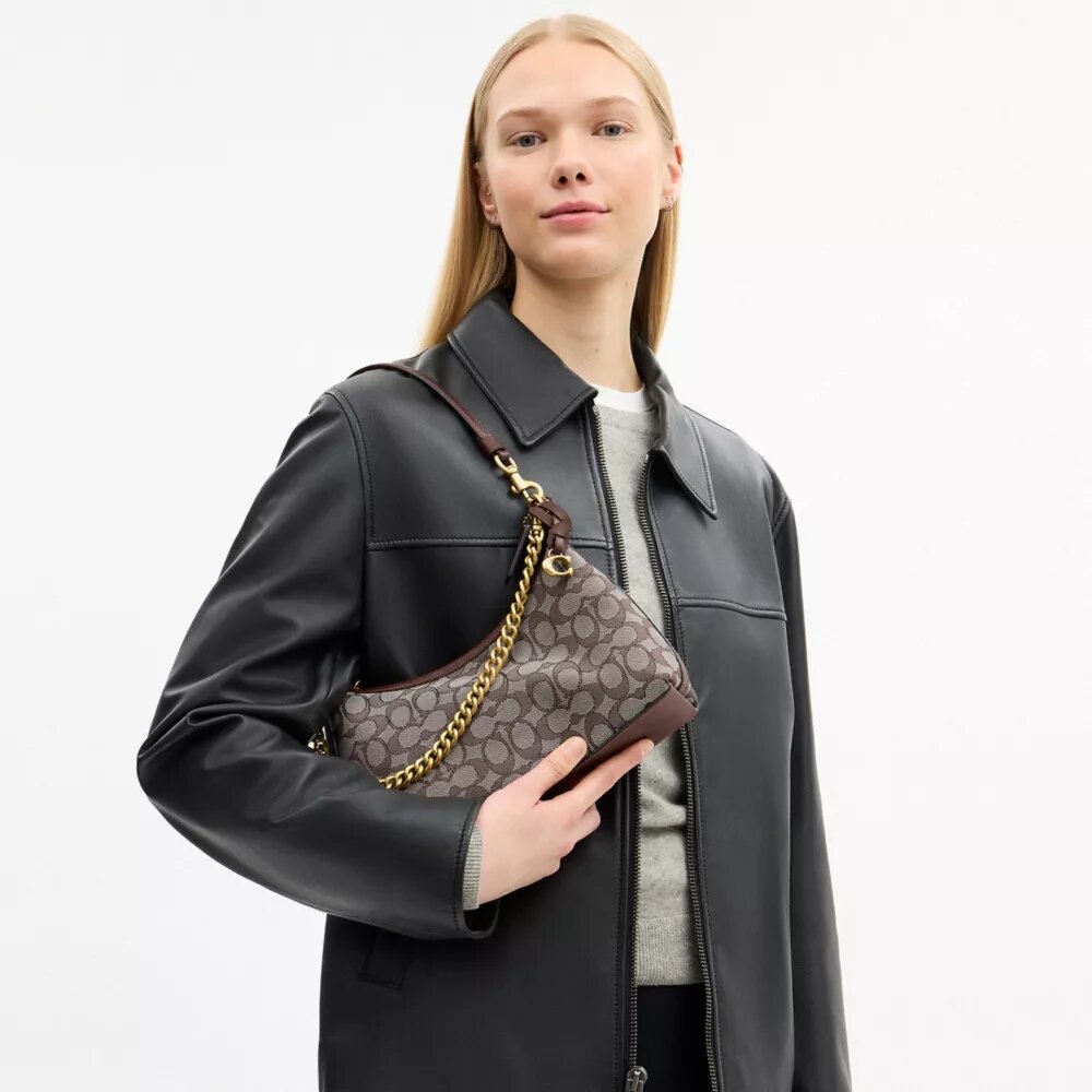 Bolsos de hombro Juliet de 25 en jacquard exclusivo