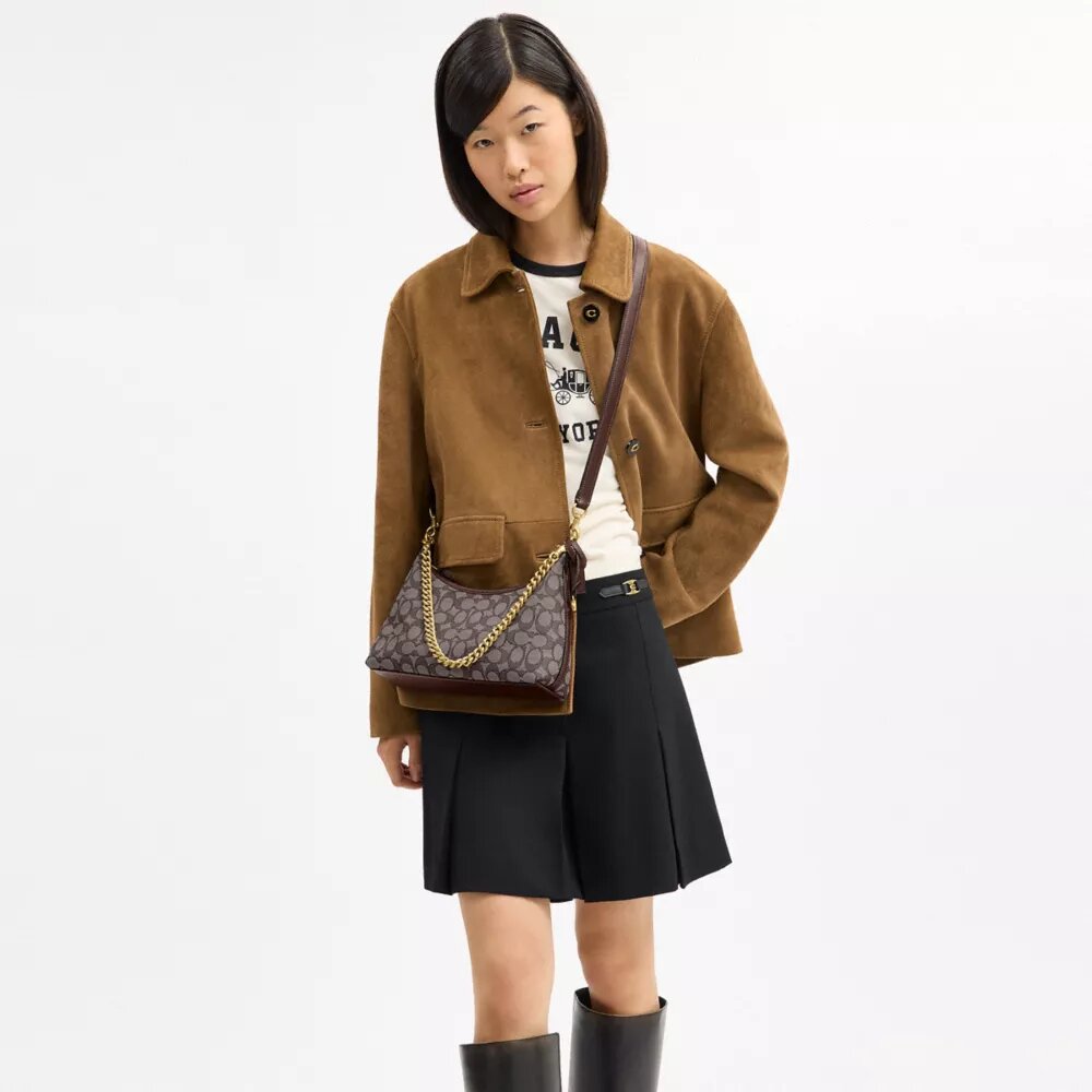 Bolsos de hombro Juliet de 25 en jacquard exclusivo