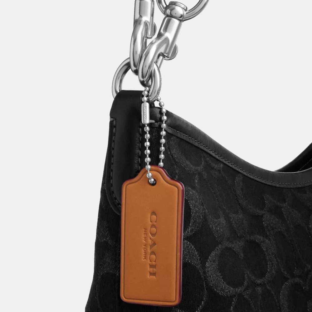 Bolsos de hombro Laurel en denim característico