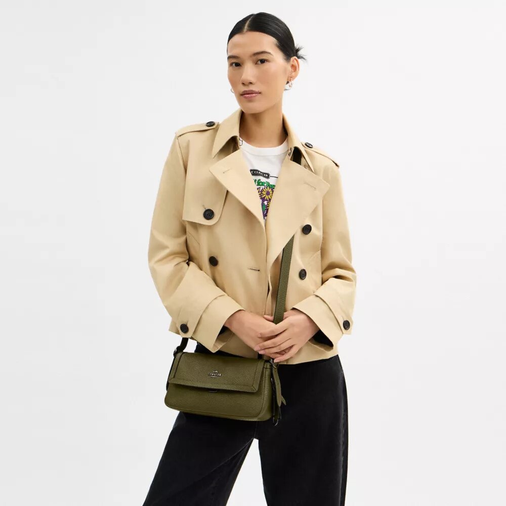 Bolsos de hombro pequeños con solapa Etta