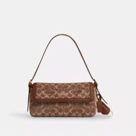 Bolsos de hombro pequeños con solapa Etta en chenilla exclusiva