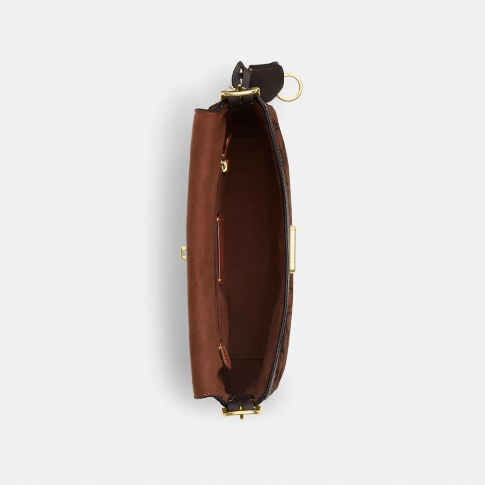 Bolsos de hombro pequeños con solapa Etta en chenilla exclusiva