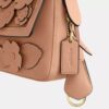 Bolsos de hombro pequeños con solapa «Etta» y apliques florales