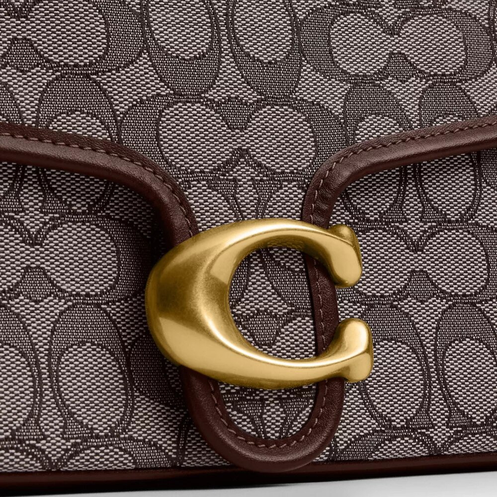 Bolsos de hombro «Soft Tabby» en jacquard exclusivo