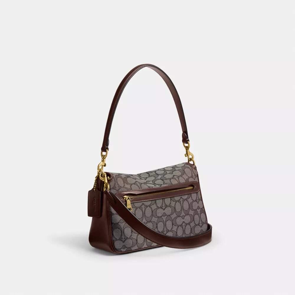 Bolsos de hombro «Soft Tabby» en jacquard exclusivo