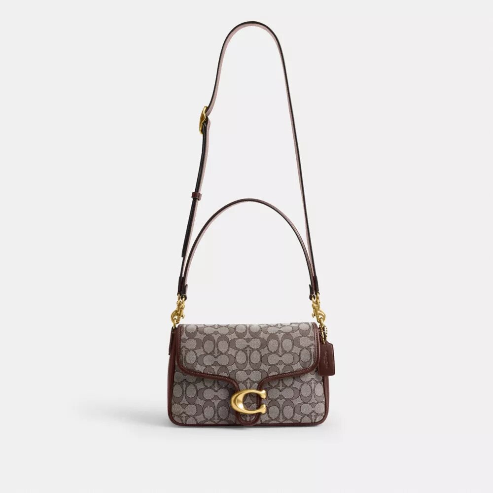 Bolsos de hombro «Soft Tabby» en jacquard exclusivo