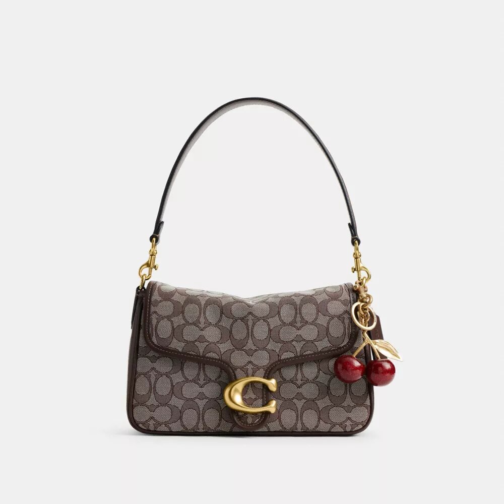 Bolsos de hombro «Soft Tabby» en jacquard exclusivo