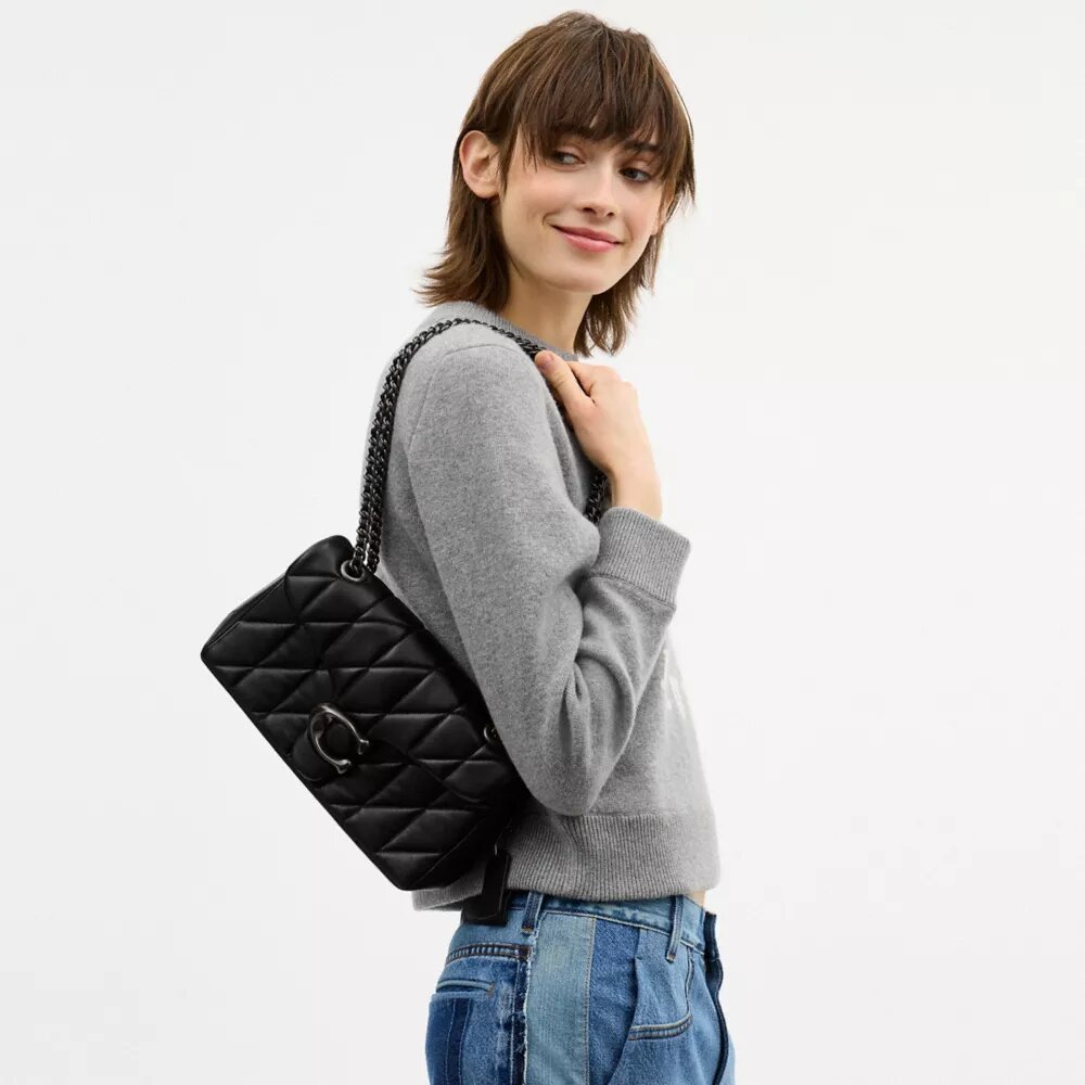 Bolsos de hombro Tabby 26 con acolchado tipo almohada