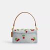 Bolsos de hombro Tabby 26 con bordado de cerezas