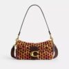 Bolsos de hombro Tabby 26 con cuentas de madera