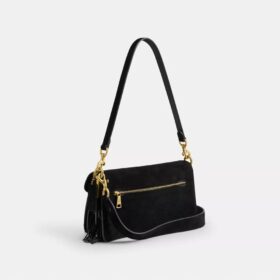 Bolsos de hombro Tabby 26 con flecos de cuentas de cristal