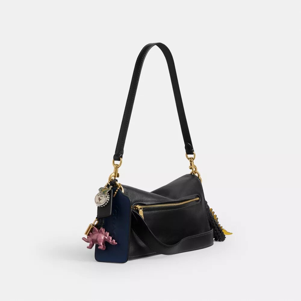 Bolsos de hombro «Tabby» 26 de Rexy con colgantes para bolsos, con motivo del 10.º cumpleaños