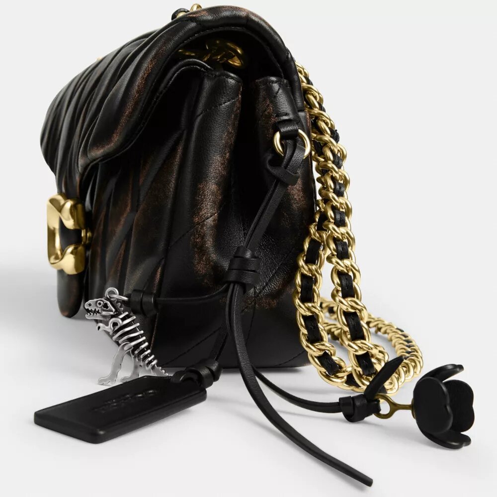 Bolsos de hombro Tabby de 26 en piel «Loved» con acolchado