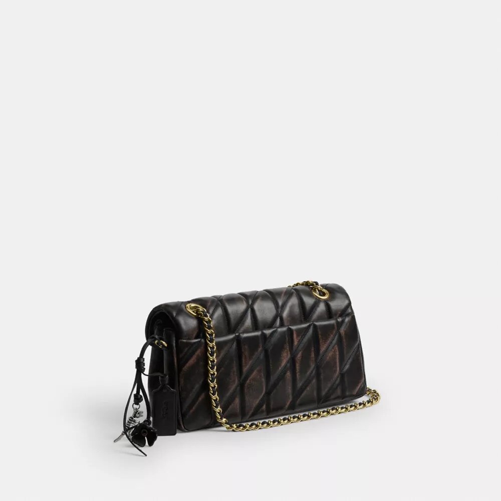 Bolsos de hombro Tabby de 26 en piel «Loved» con acolchado