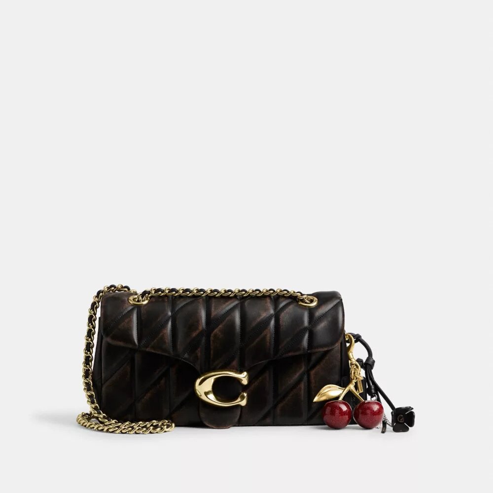 Bolsos de hombro Tabby de 26 en piel «Loved» con acolchado