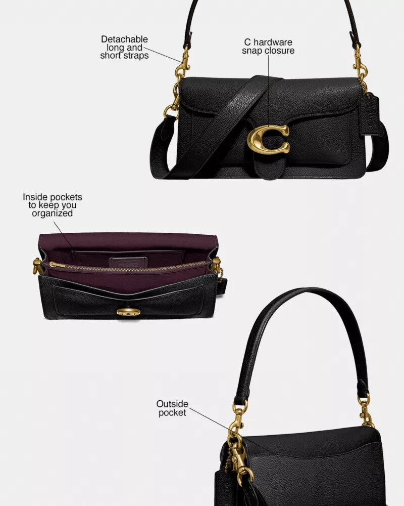Bolsos de hombro Tabby de 26 pulgadas en Signature Canvas