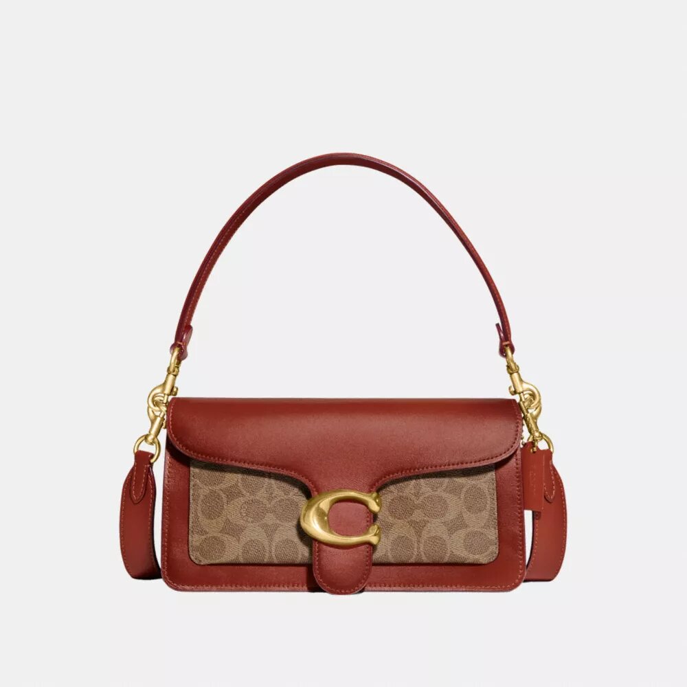 Bolsos de hombro Tabby de 26 pulgadas en Signature Canvas