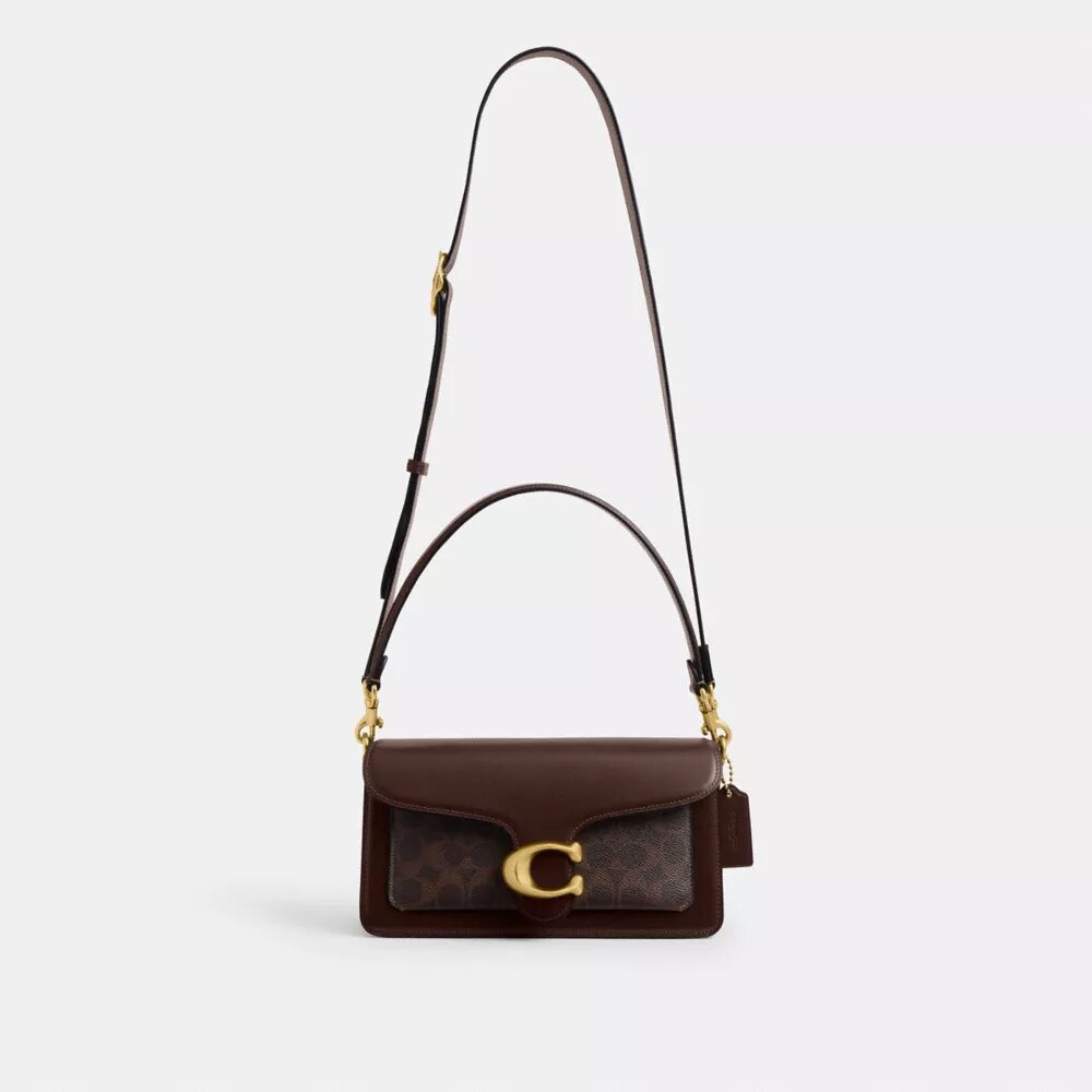 Bolsos de hombro Tabby de 26 pulgadas en Signature Canvas