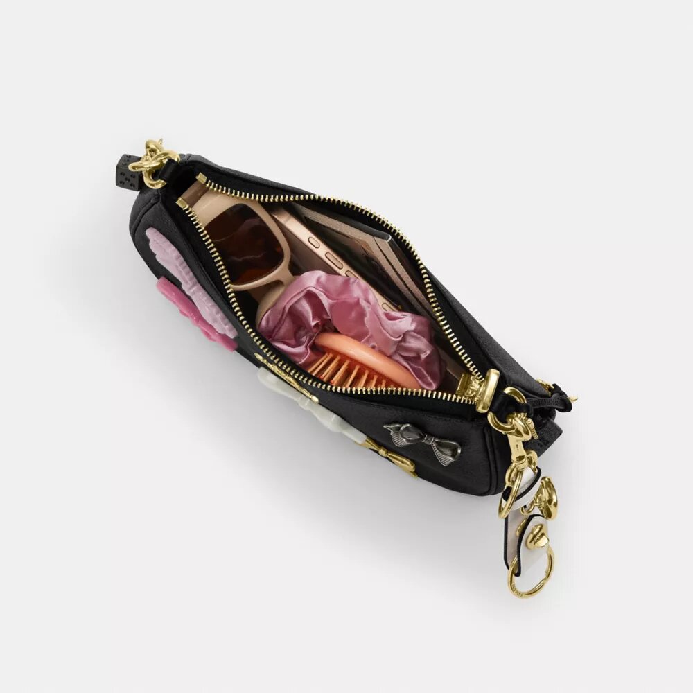 Bolsos de hombro Teri con lazos y Charms