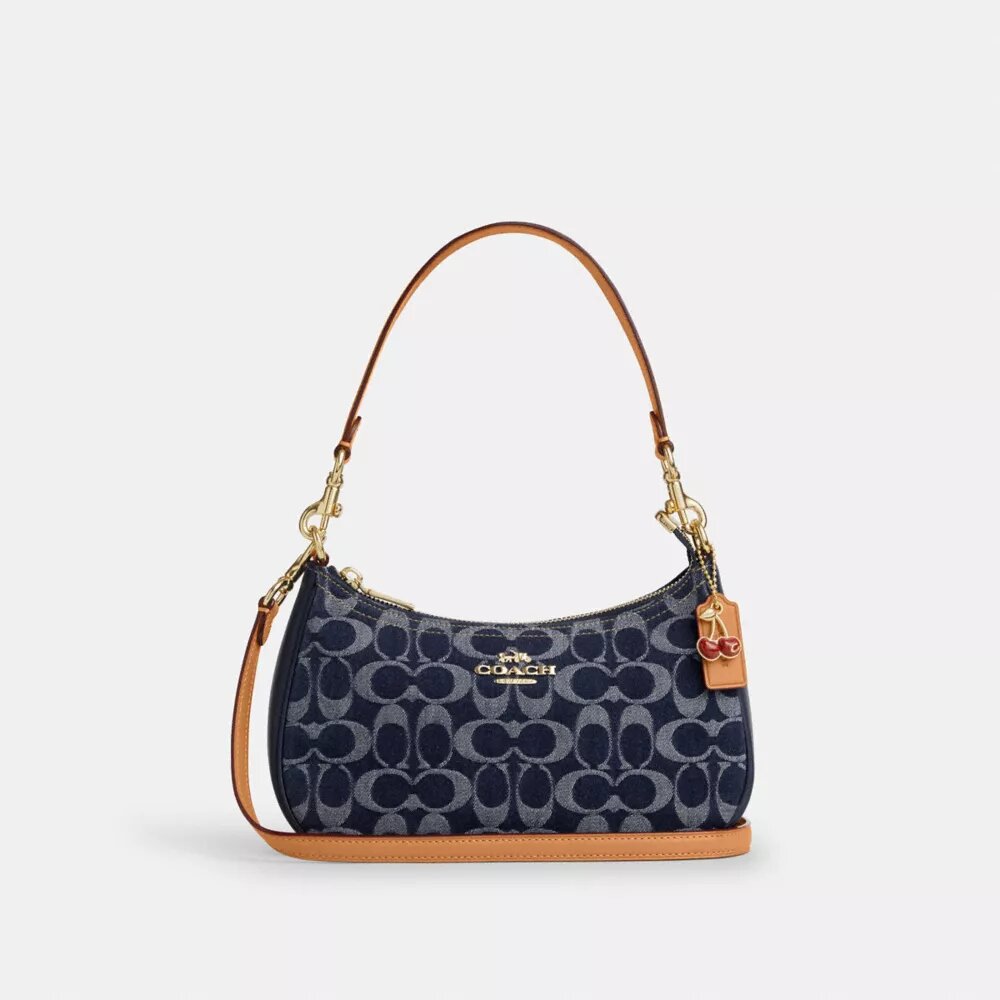 Bolsos de hombro Teri en denim exclusivo