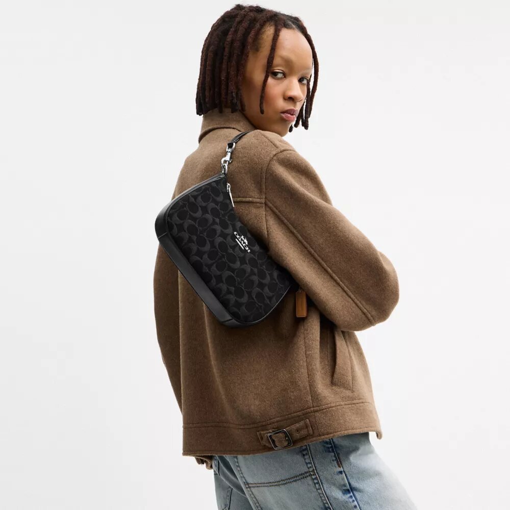 Bolsos de hombro Teri en denim exclusivo