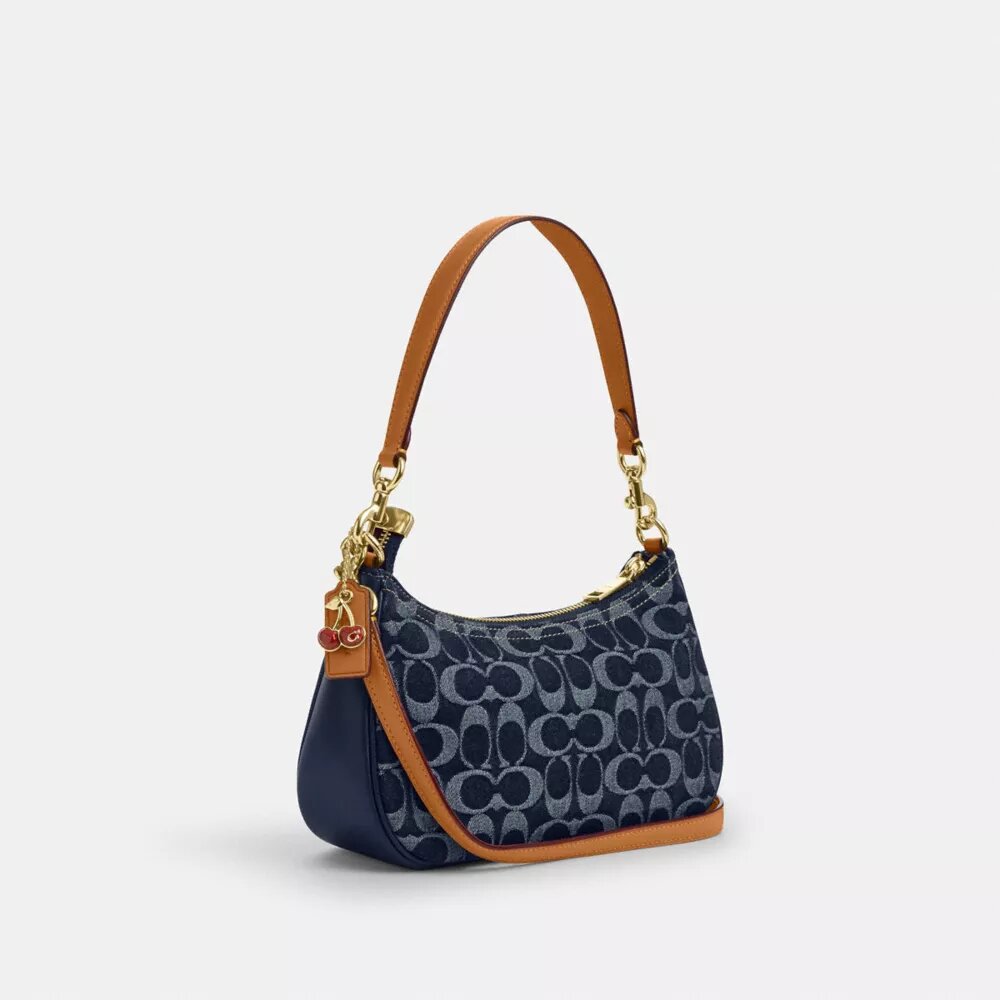 Bolsos de hombro Teri en denim exclusivo
