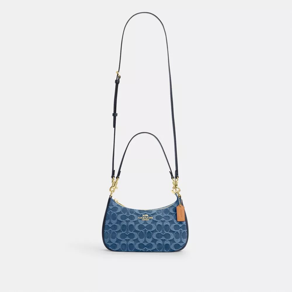 Bolsos de hombro Teri en denim exclusivo