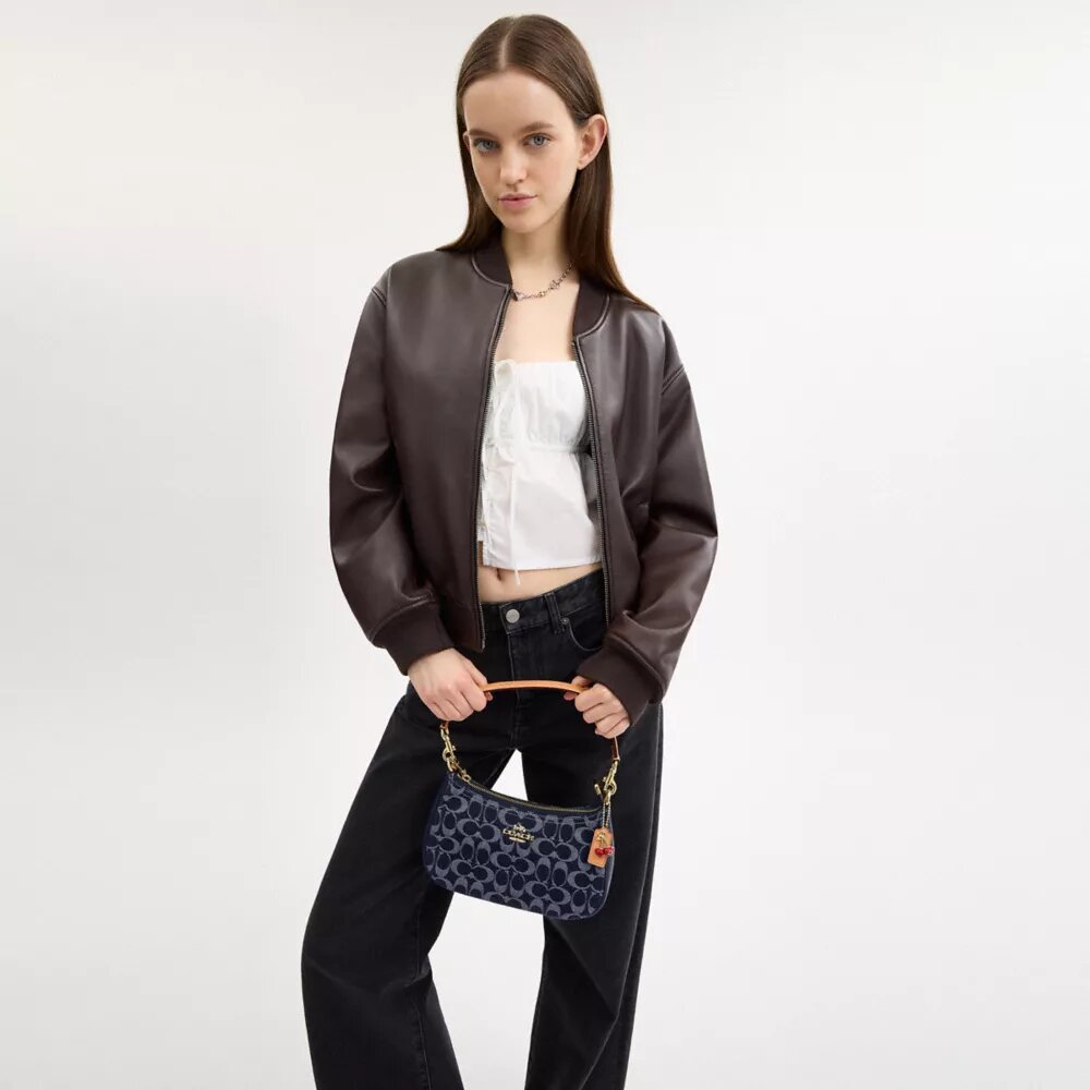 Bolsos de hombro Teri en denim exclusivo