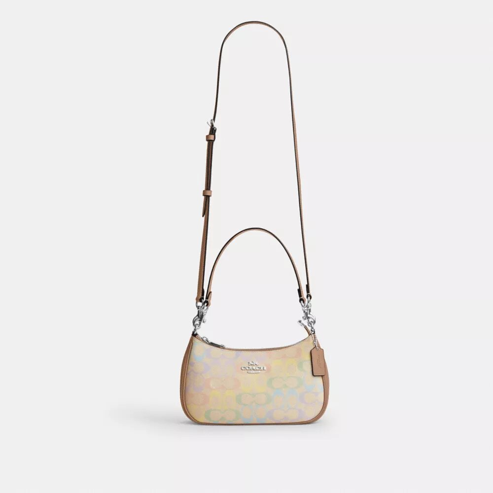 Bolsos de hombro Teri en Signature Canvas
