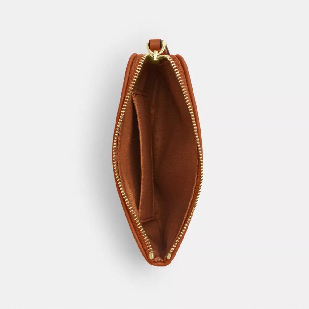 Bolsos de pulsera con cremallera en esquina de Algodón regenerativo con estampado a cuadros