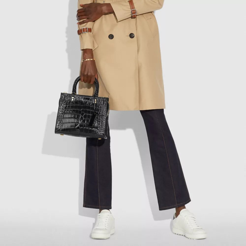 Bolsos Rogue 25 en piel de cocodrilo